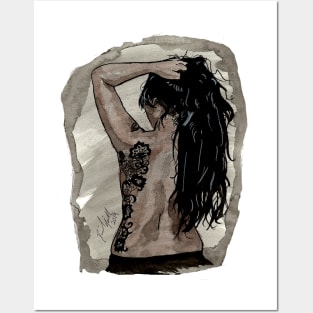 Back Tattoo Posters and Art